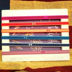 Under Armour Women's Mini Athletic Headbands, 6-Pack